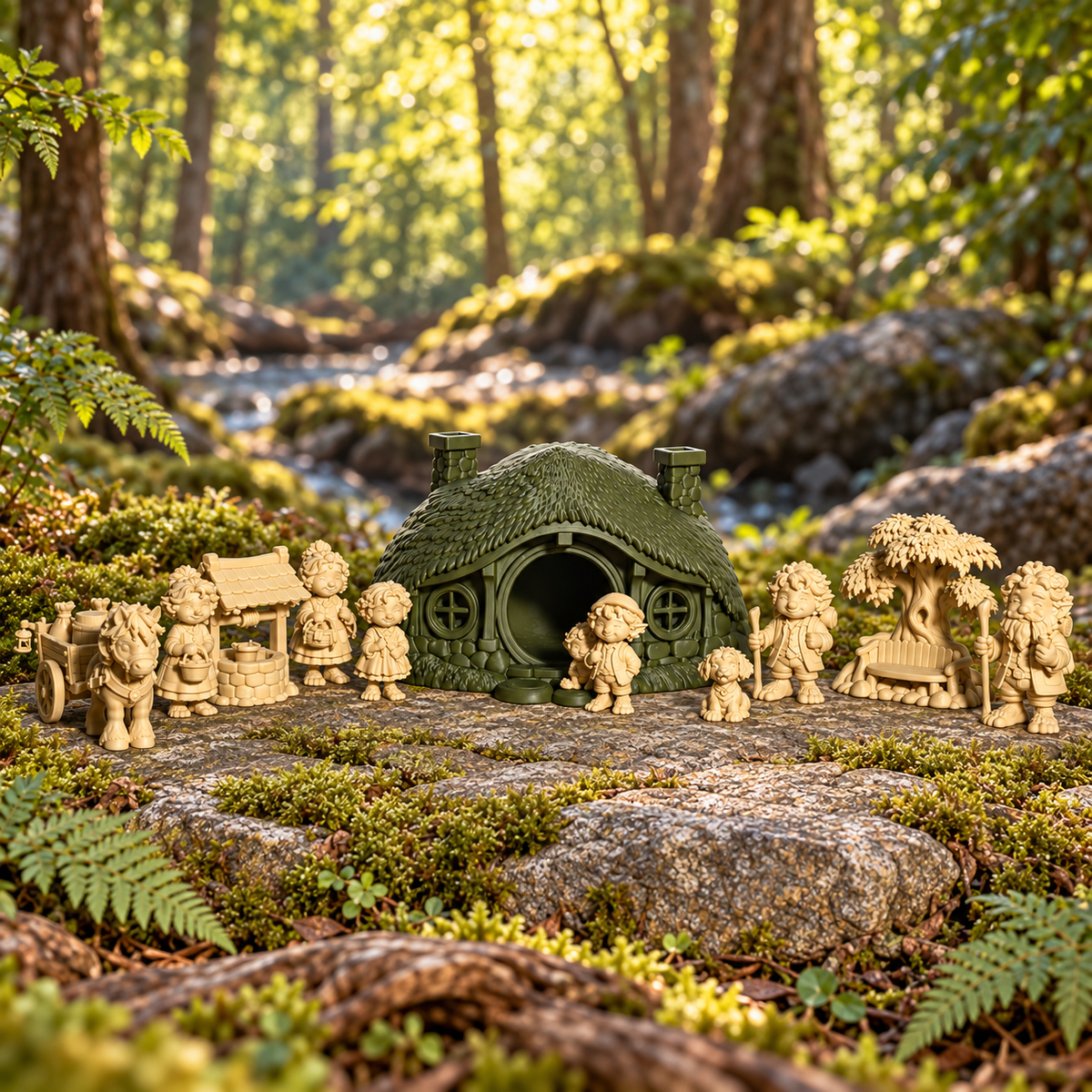 Complete Hobbitwereld – jouw eigen sprookjesdorp