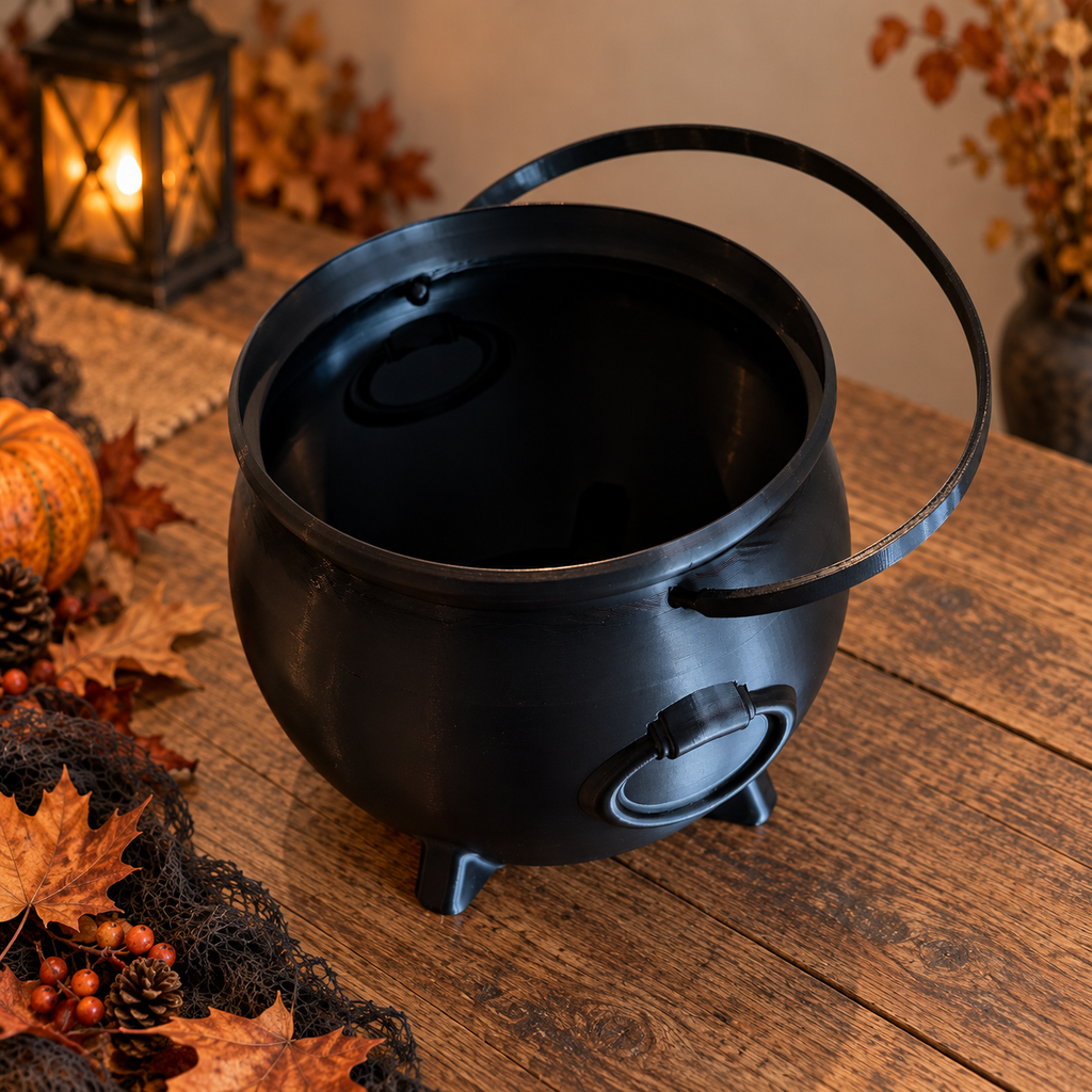 Heksenketel / heksenpan – snoepemmer voor Halloween