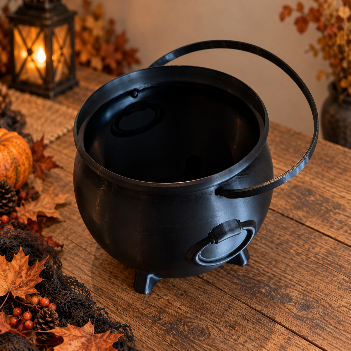 Heksenketel / heksenpan – snoepemmer voor Halloween