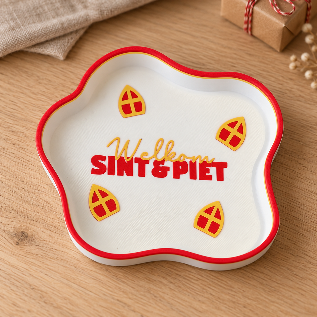 Sinterklaasschaaltje ‘Welkom Sint & Piet’