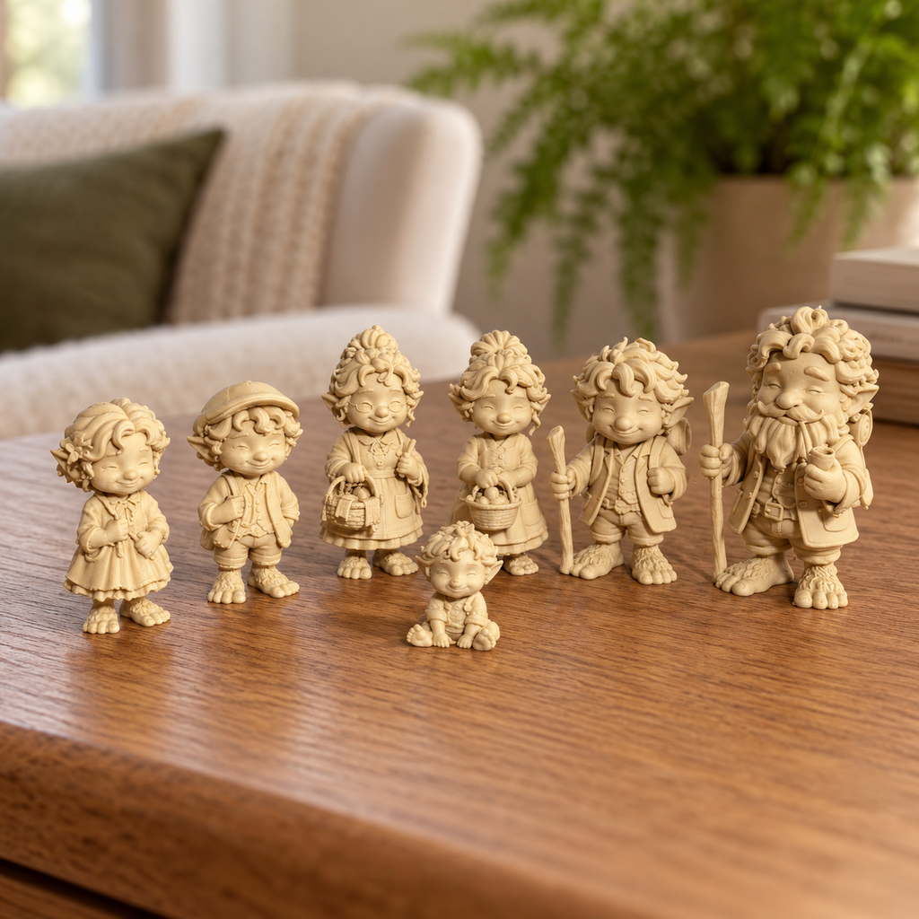 Hobbitfamilie – kleine bewoners vol karakter